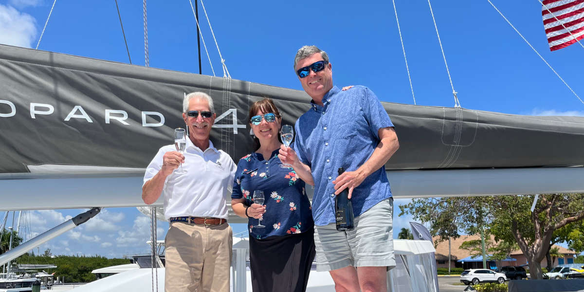 leopard catamaran boat