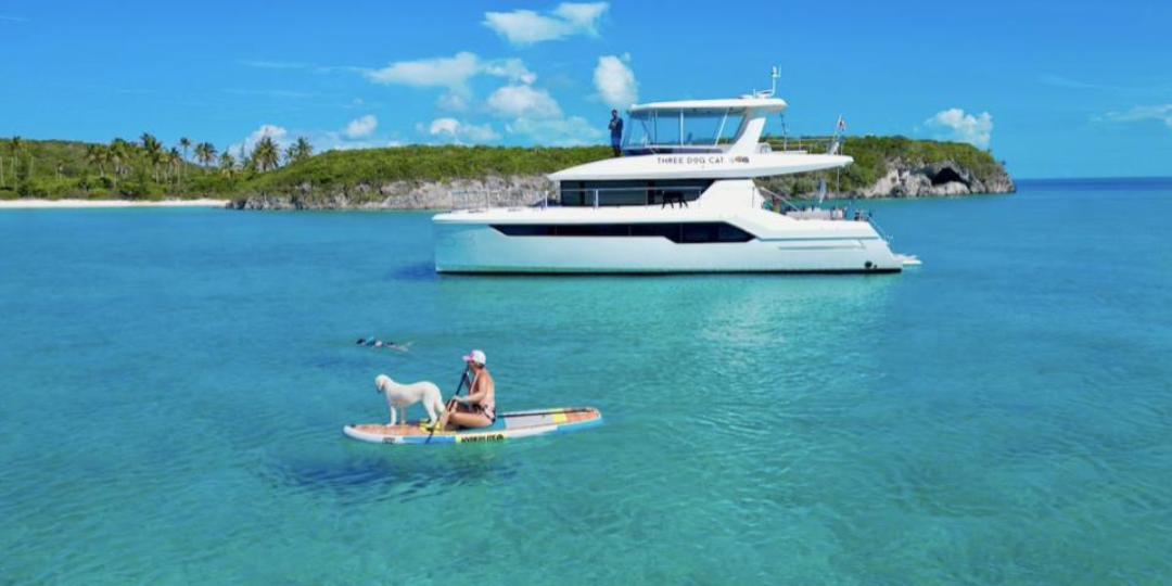 leopard catamaran boat